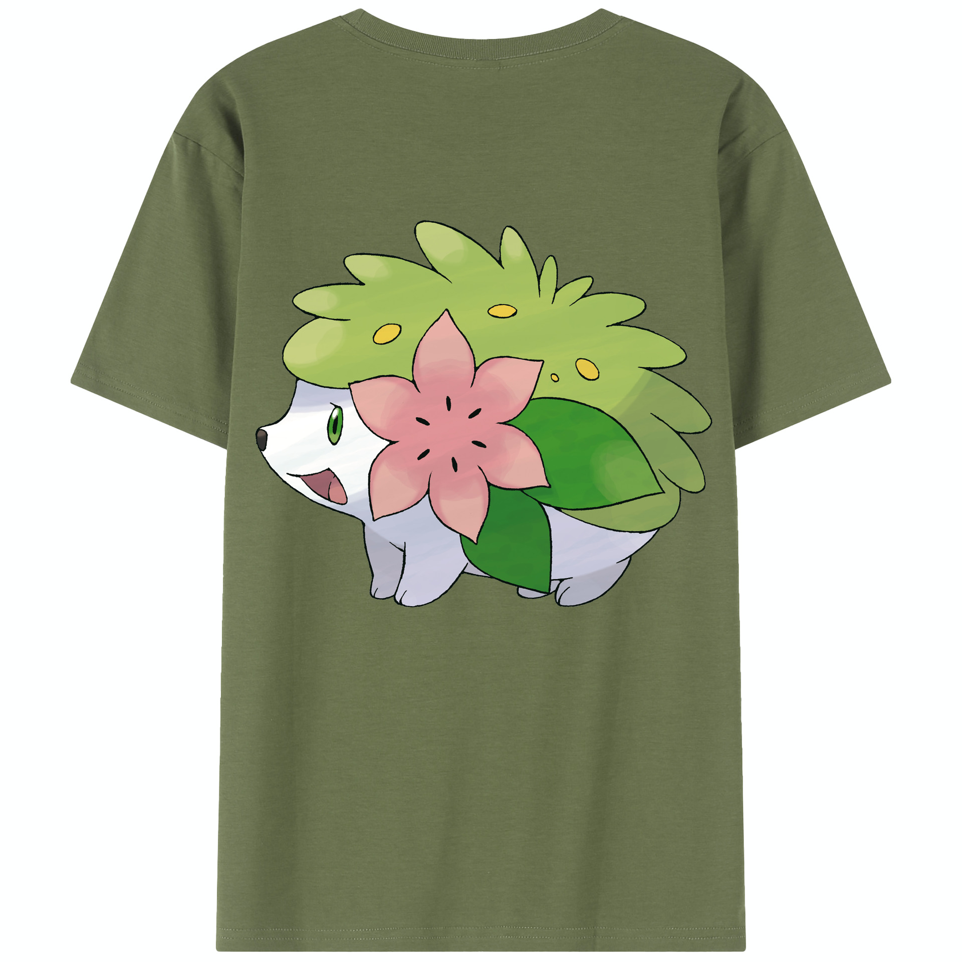 （画像用） ポケットモンスター Pokémon 綿100％半袖Tシャツ（背面プリント）